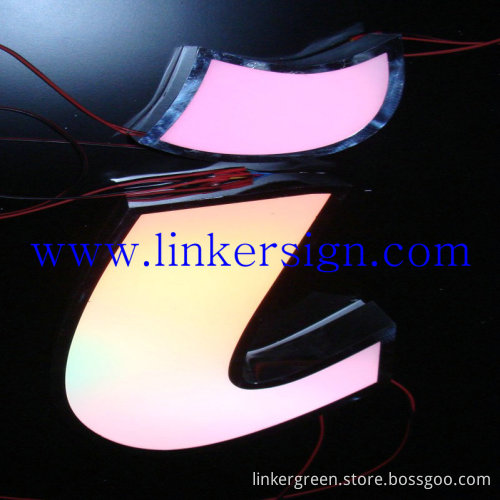 channel letter led lighting outdoor 3d logo letter signs